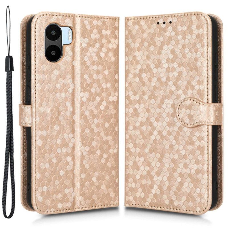 Κάλυμμα Xiaomi Redmi A1 με κορδονι 3d Pattern Strappy